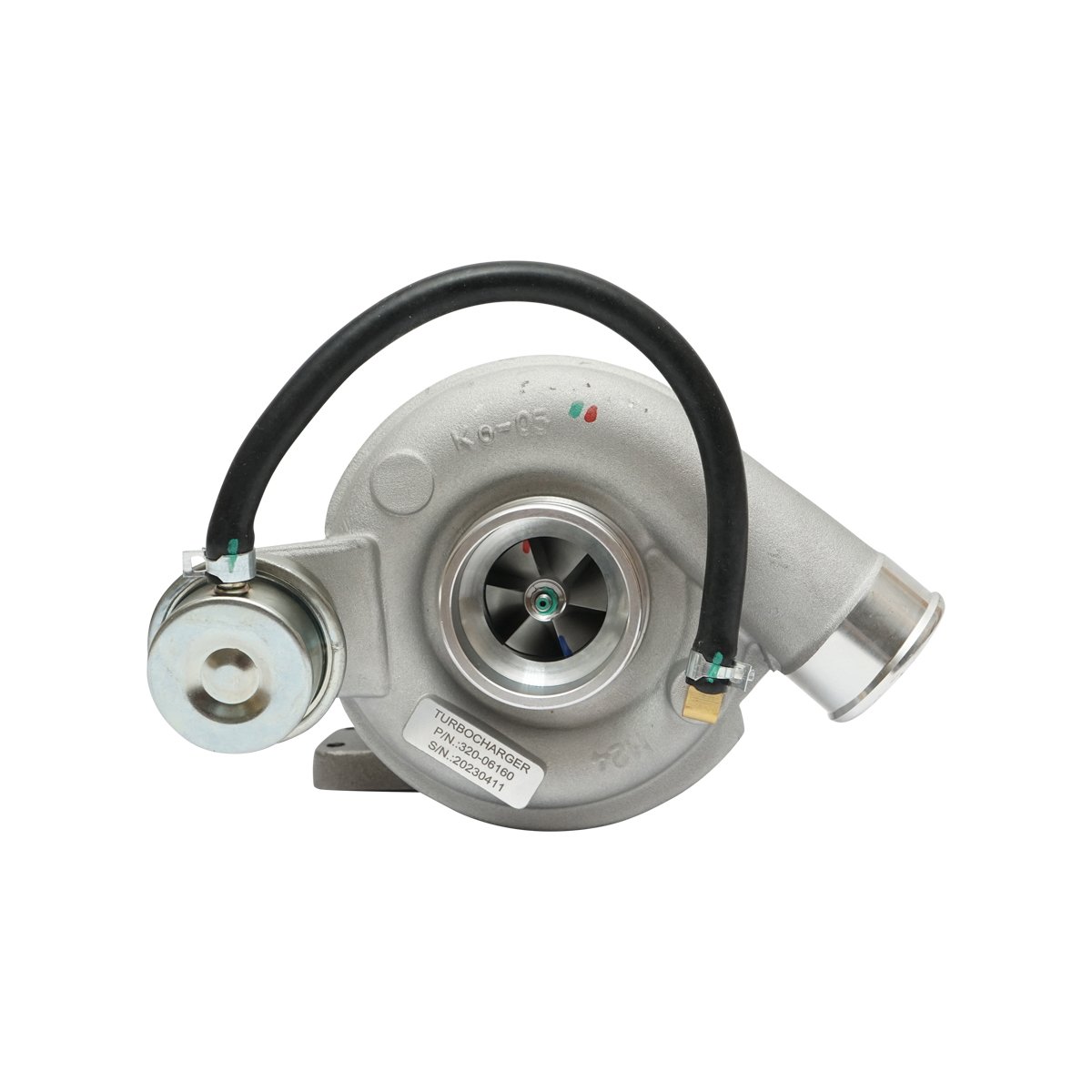 Turbosuflanta 75kW AC T3 pentru JCB, Perkins 3CX, 4CX cu motor 4,4 Dieselmax, 444 OEM 320-06160